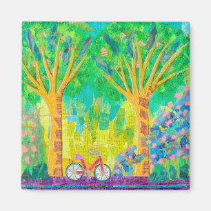 Bicycle Ride in the Park Magnet
