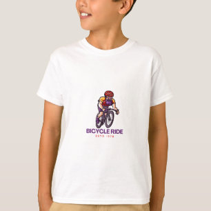 Bicycle Ride - Vintage Cycling T-Shirt