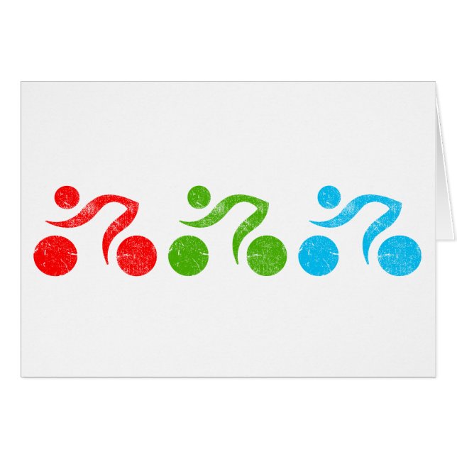Bicycle riders in action (Front Horizontal)