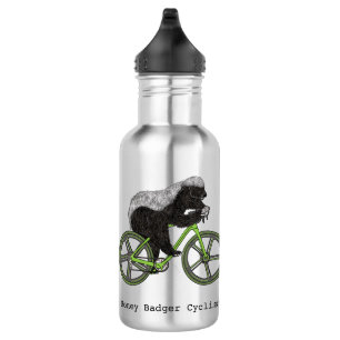 Bicycle Riding Honey Badger 532 Ml Water Bottle