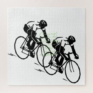 Bicycle Riding Race Jigsaw Puzzle