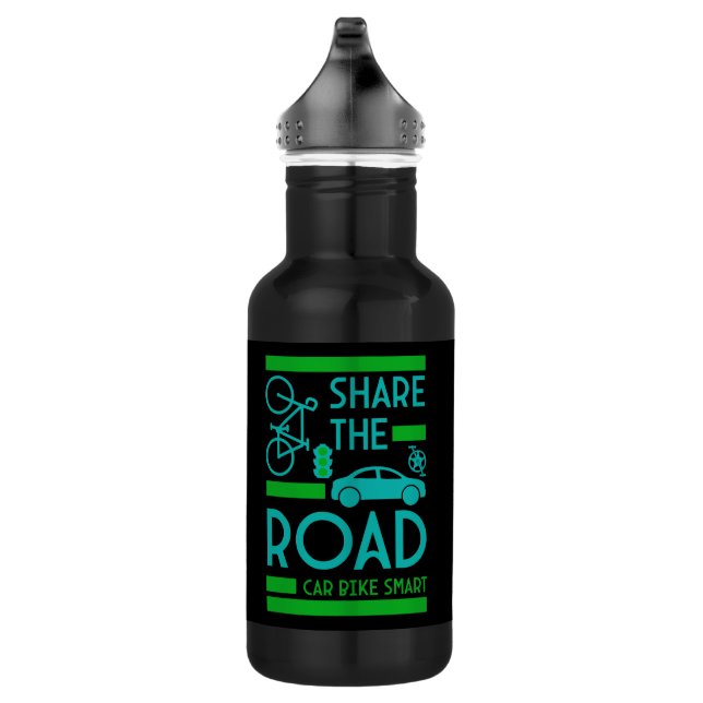 Bicycle Road Safety 532 Ml Water Bottle (Right)