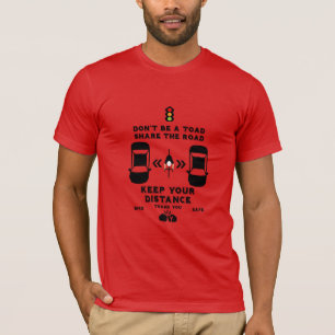 Bicycle Road Safety Awareness T-Shirt