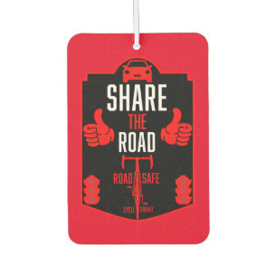 Bicycle Road Safety Car Air Freshener