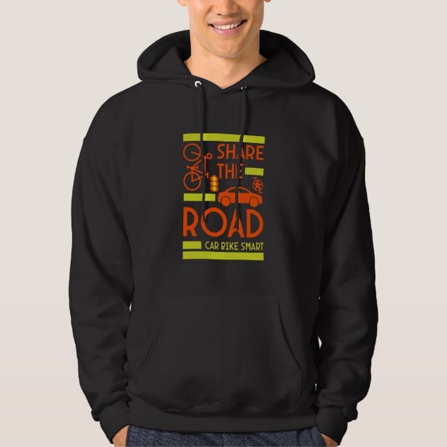 Bicycle Road Safety Hoodie (Front)
