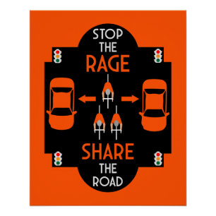Bicycle Road Safety Poster