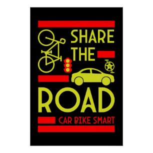 Bicycle Road Safety Poster