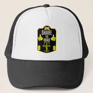 Bicycle Road Safety Trucker Hat