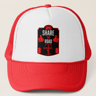 Bicycle Road Safety Trucker Hat