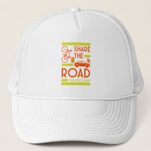 Bicycle Road Safety Trucker Hat
