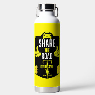 Bicycle Road Safety Water Bottle
