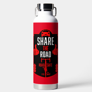 Bicycle Road Safety Water Bottle