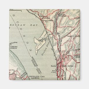 Bicycle Roads in New York and Conneticut 10 Magnet