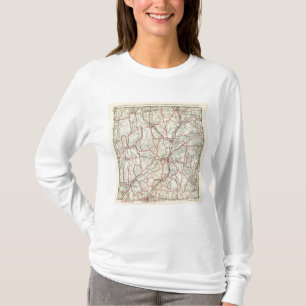 Bicycle Roads in New York and Conneticut 12 T-Shirt