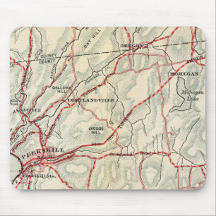Bicycle Roads in New York and Conneticut 2 Mouse Mat