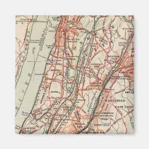 Bicycle Roads in New York and Conneticut 3 Magnet
