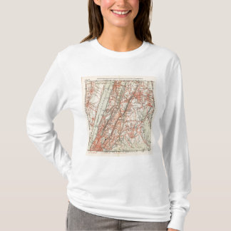 Bicycle Roads in New York and Conneticut 3 T-Shirt
