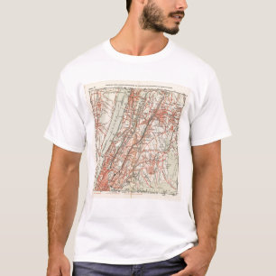 Bicycle Roads in New York and Conneticut 3 T-Shirt
