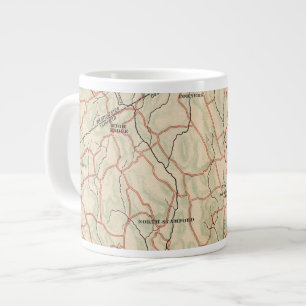 Bicycle Roads in New York and Conneticut 5 Large Coffee Mug