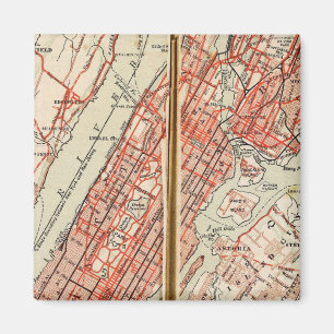 Bicycle Roads in New York and Conneticut 6 Magnet