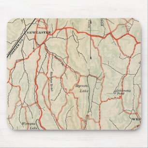 Bicycle Roads in New York and Conneticut 8 Mouse Mat