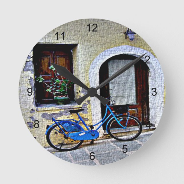 Bicycle Round Clock (Front)