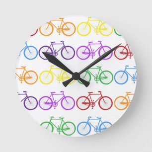 bicycle round clock
