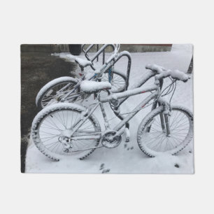 Bicycle Season is Over Doormat