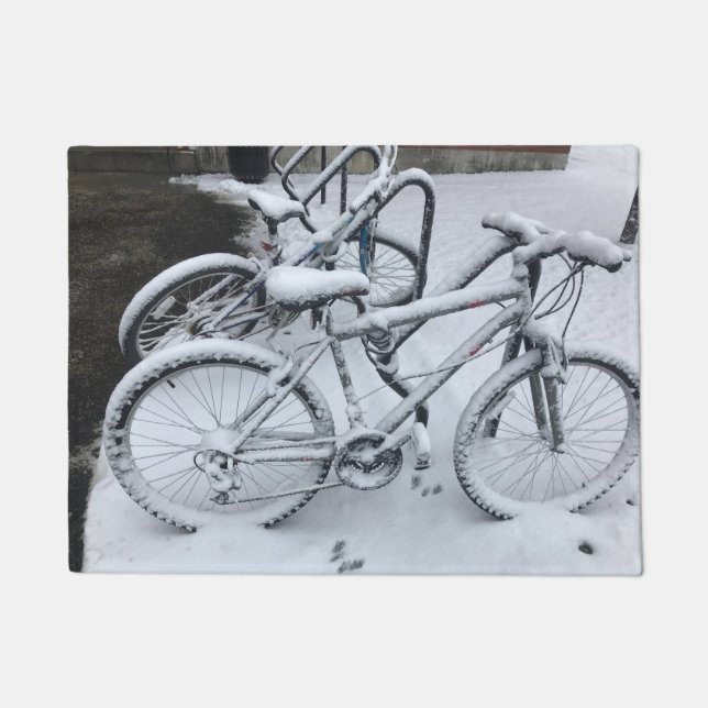 Bicycle Season is Over Doormat (Front)