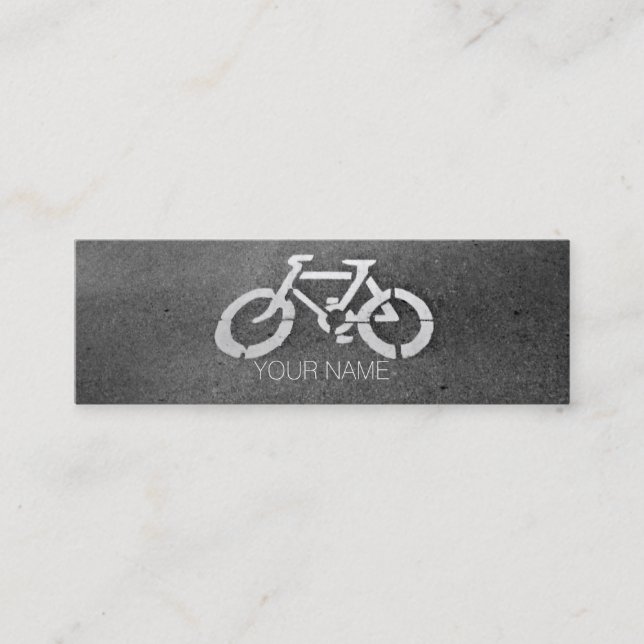 Bicycle Sign Business cards 3 (Front)