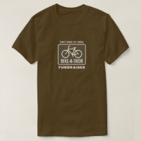 Bicycle Sign, Charity Bike-a-Thon Event