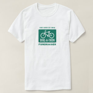 Bicycle Sign, Charity Bike-a-Thon Event T-Shirt