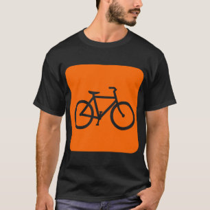 Bicycle Sign - White T-Shirt