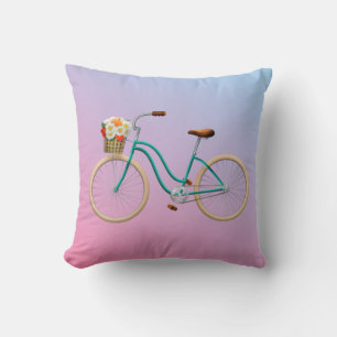 Bicycle Throw Pillow
