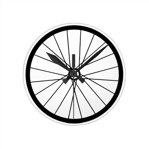Image of BICYCLE TIRE CLOCK