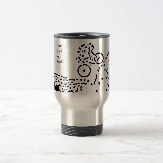 Bicycle Travel Mug (Center)