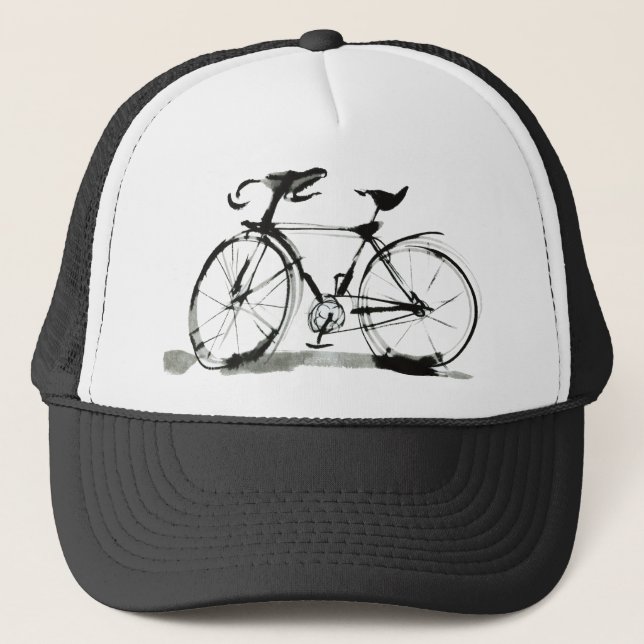 Bicycle Trucker Hat (Front)
