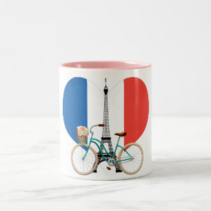 Bicycle Two-Tone Coffee Mug