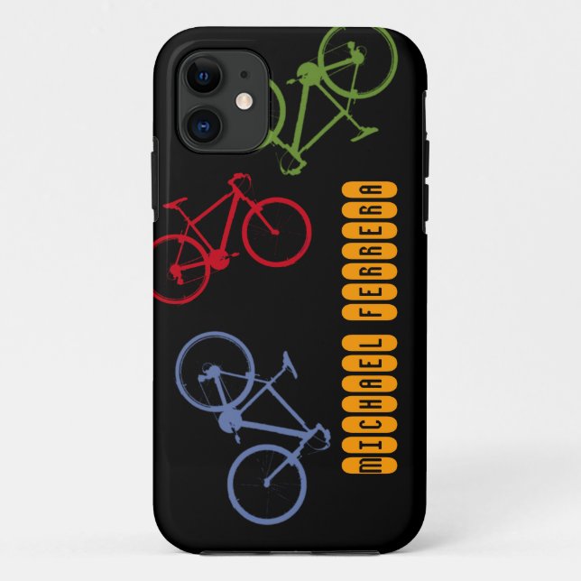 bicycle . two-wheels . bike . cool Case-Mate iPhone case (Back)