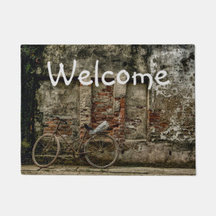 Bicycle Welcome Doormat