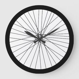 Bicycle Wheel clock (2D printed graphic)