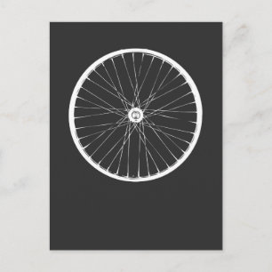 Bicycle Wheel cycling tires mountain bike cycle Postcard