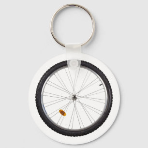 Bicycle wheel key ring