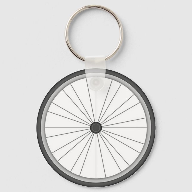 Bicycle Wheel Key Ring (Front)
