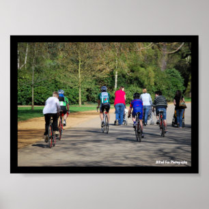 Bicycles and Pushchairs Poster
