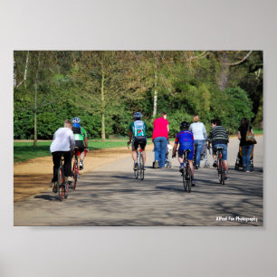Bicycles and Pushchairs Poster