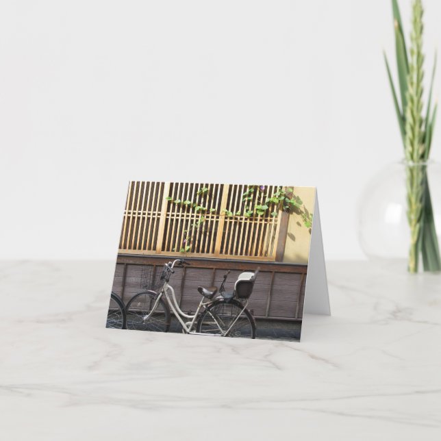 Bicycles: Asakusa, Tokyo  Card (Front)