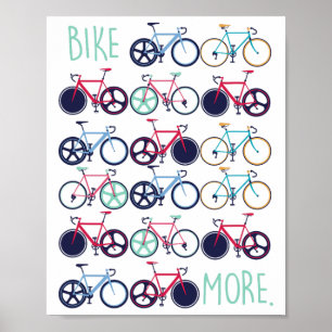 Bicycles Bicycle More Bike Cycling Cyclist Mtb Gif Poster