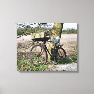 BICYCLES CANVAS PRINT