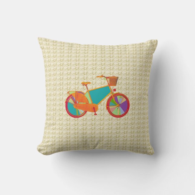 bicycles / colorful bike cushion (Front)